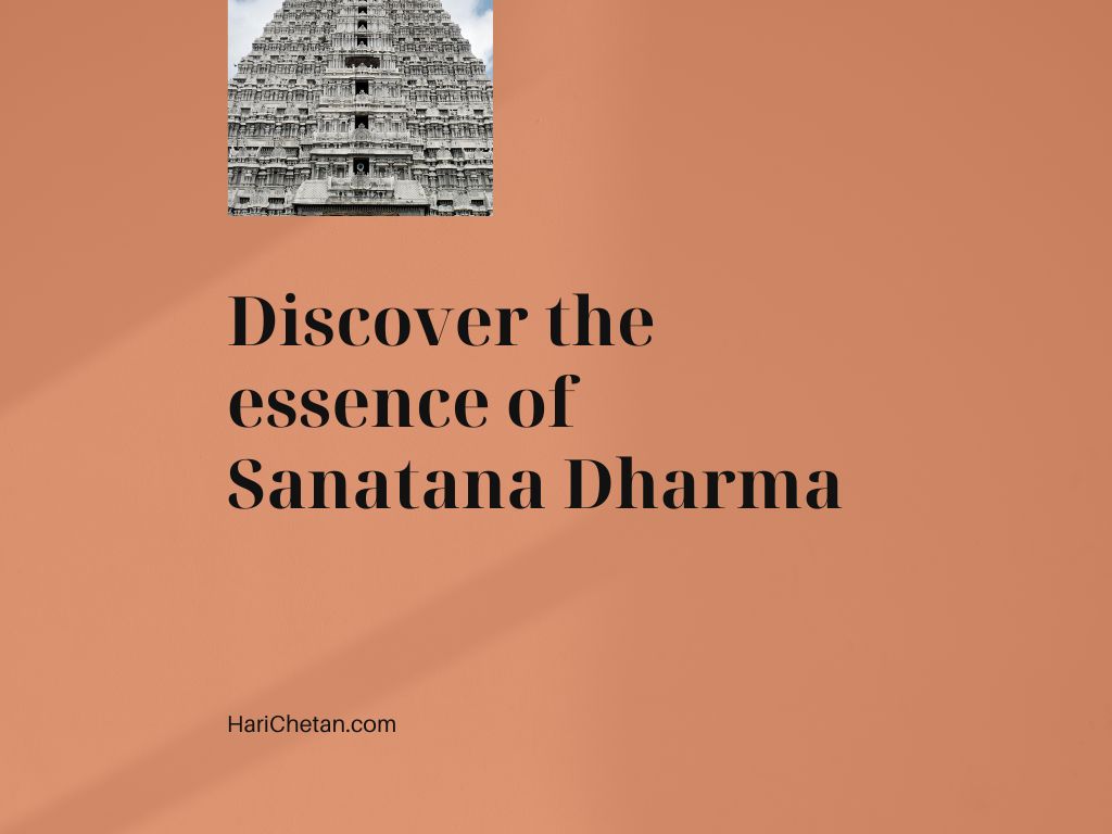 An Introduction to Sanatana Dharma